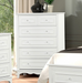 NAUCAL  CHEST - White Traditional Chest | NorCal Furniture Santa Clara CA