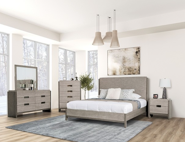 GRIST  CHEST - Grey Contemporary Chest | NorCal Furniture Santa Clara CA