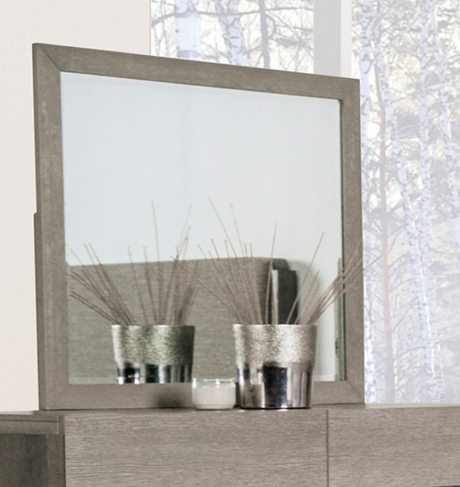 GRIST  MIRROR - Grey Contemporary Mirror | NorCal Furniture Santa Clara CA