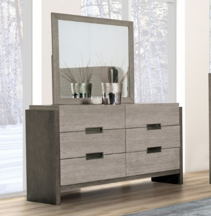 GRIST  DRESSER - Grey Contemporary Dresser | NorCal Furniture Santa Clara CA