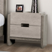 GRIST  NIGHT STAND - Grey Contemporary Night Stand | NorCal Furniture Santa Clara CA