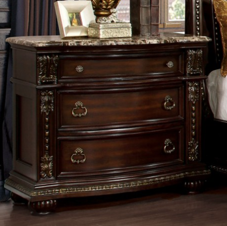 FROM  NIGHT STAND - Brown Traditional Night Stand | NorCal Furniture Santa Clara CA