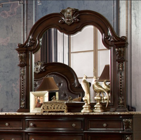 FROM  MIRROR - Brown Traditional Mirror | NorCal Furniture Santa Clara CA