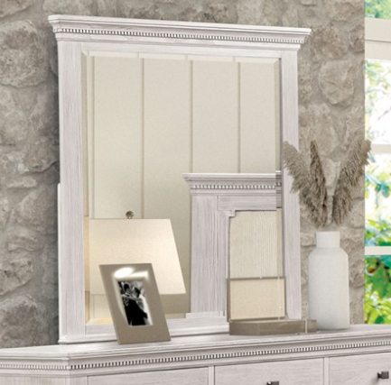 SWAN  MIRROR - Grey Transitional Mirror | NorCal Furniture Santa Clara CA