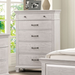 SWAN  CHEST - Grey Transitional Chest | NorCal Furniture Santa Clara CA