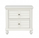 WHITH  NIGHT STAND - White Transitional Night Stand | NorCal Furniture Santa Clara CA