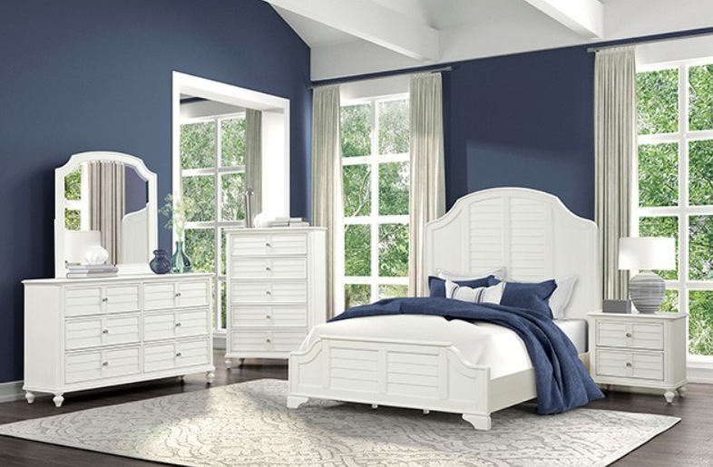 WHITH  DRESSER - White Transitional Dresser | NorCal Furniture Santa Clara CA