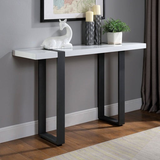 Grove Sofa Table - Black Contemporary Sofa Table | NorCal Furniture Santa Clara CA