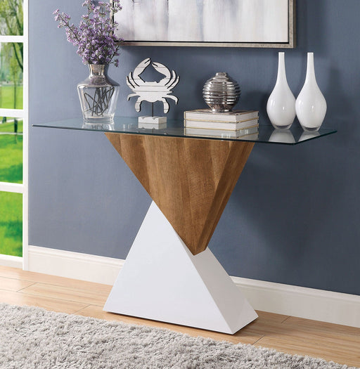 Isle Sofa Table - White Contemporary Sofa Table | NorCal Furniture Santa Clara CA