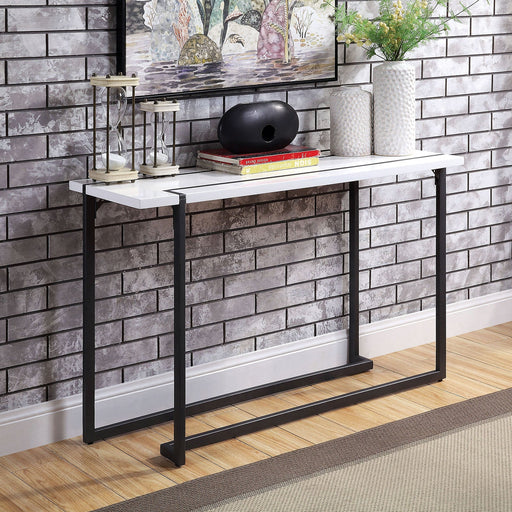 Juno Sofa Table - Black Contemporary Sofa Table | NorCal Furniture Santa Clara CA