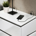 BIRFELL  NIGHT STAND - Gold Contemporary Night Stand | NorCal Furniture Santa Clara CA