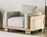 Drake Chair - Brown Contemporary Chair | NorCal Furniture Santa Clara CA