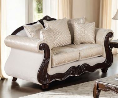 Ozark Loveseat - Beige Traditional Loveseat | NorCal Furniture Santa Clara CA