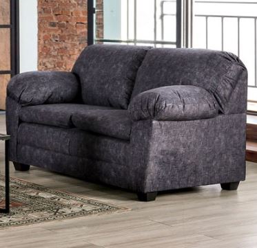 Nile Loveseat - Grey Contemporary Loveseat | NorCal Furniture Santa Clara CA