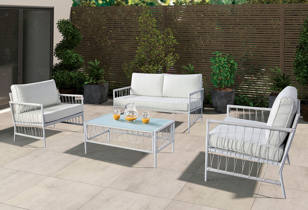 Cape Sofa - White Contemporary Sofa | NorCal Furniture Santa Clara CA