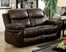 Mira Loveseat - Brown Transitional Loveseat | NorCal Furniture Santa Clara CA