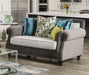 Juno Loveseat - Grey Transitional Loveseat | NorCal Furniture Santa Clara CA