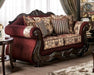 Cali Loveseat - Red Traditional Loveseat | NorCal Furniture Santa Clara CA