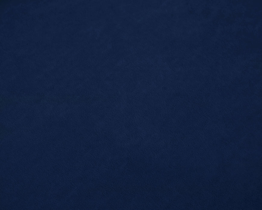 Cozy Navy Velvet Cloud Modular Armless Sofa