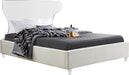 Ghost Cream Velvet Bed