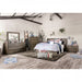 GICKSTOWN BED - Brown Transitional Panel Bed Bed | NorCal Furniture Santa Clara CA
