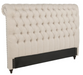 W PLUTO  HEADBOARD - Beige Traditional Headboard | NorCal Furniture Santa Clara CA