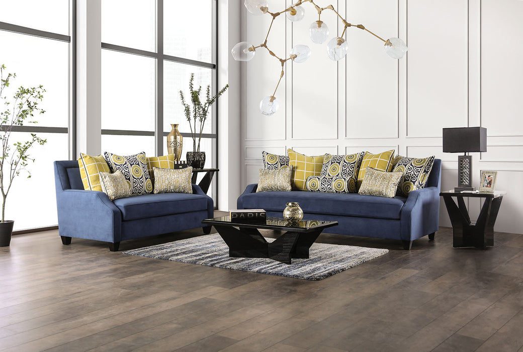 Mesa Sofa - Blue Transitional Sofa | NorCal Furniture Santa Clara CA