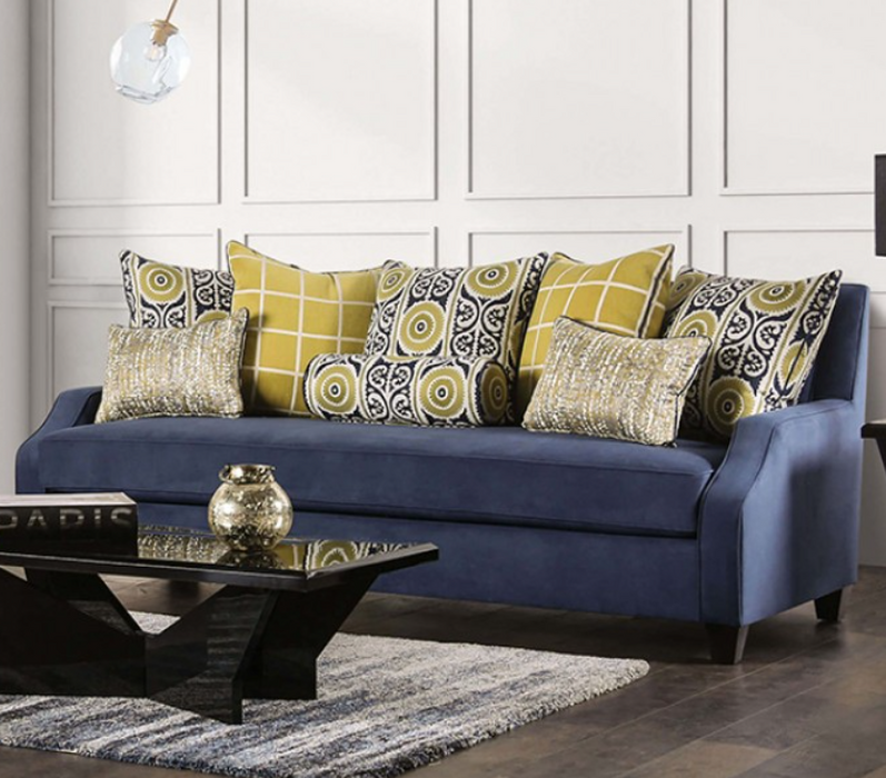Mesa Sofa - Blue Transitional Sofa | NorCal Furniture Santa Clara CA