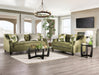 Nova Loveseat - Green Transitional Loveseat | NorCal Furniture Santa Clara CA