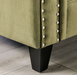 Nova Loveseat - Green Transitional Loveseat | NorCal Furniture Santa Clara CA