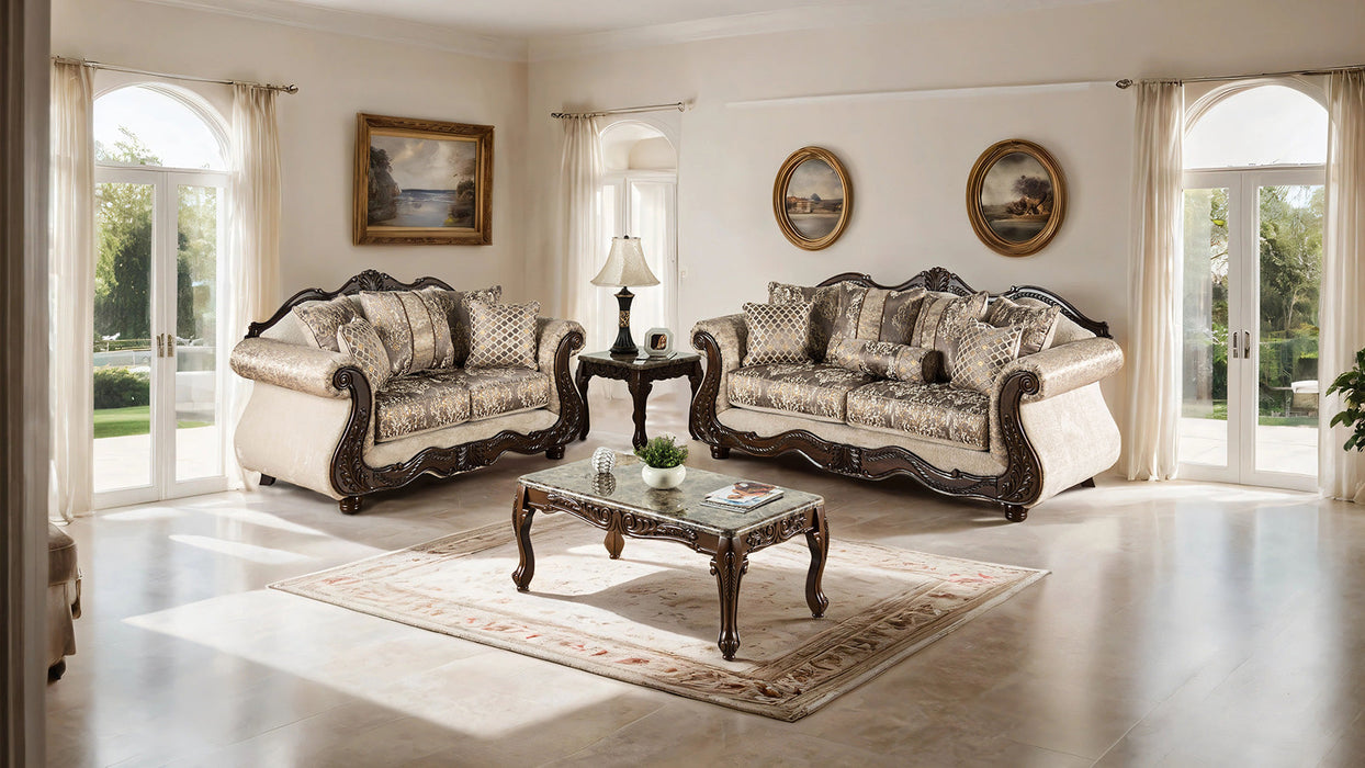 Vale Sofa - Brown Traditional Sofa | NorCal Furniture Santa Clara CA