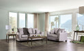 Rush Loveseat - Grey Contemporary Loveseat | NorCal Furniture Santa Clara CA