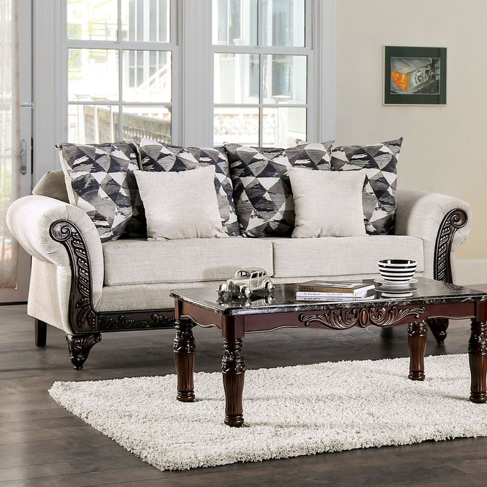 Strand Sofa - Grey Traditional Sofa | NorCal Furniture Santa Clara CA