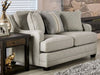 Cello Loveseat - Grey Transitional Loveseat | NorCal Furniture Santa Clara CA