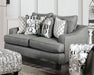 Lux Loveseat - Grey Transitional Loveseat | NorCal Furniture Santa Clara CA