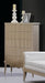 Waterfall Transitional Beige 5-Drawer Chest