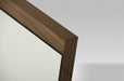 Rondo Mid-Century Walnut Mirror
