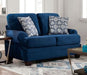 Maven Loveseat - Blue Transitional Loveseat | NorCal Furniture Santa Clara CA