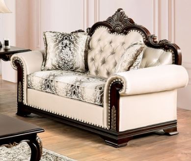 Mesa Loveseat - Beige Traditional Loveseat | NorCal Furniture Santa Clara CA