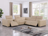 Global United 1208 Beige 6PC Sectional