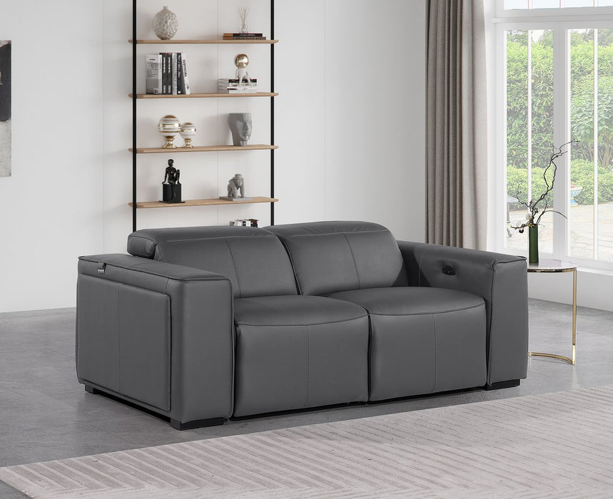 1224 Power Recliner - Dark Grey