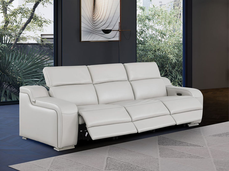 Global United 6111 2-Piece Reclining Set | Genuine Leather