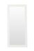 Regal - Modern White Crocodile Floor Mirror