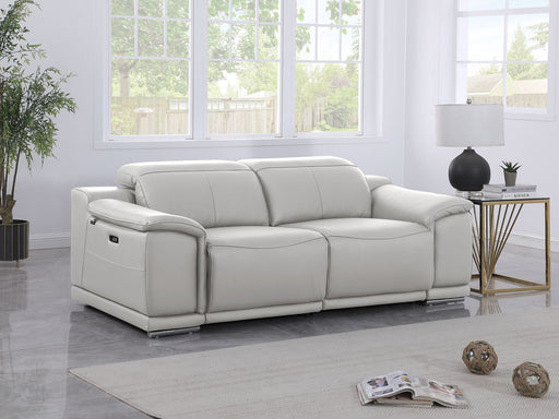 9762 Power Recliner - Light Grey
