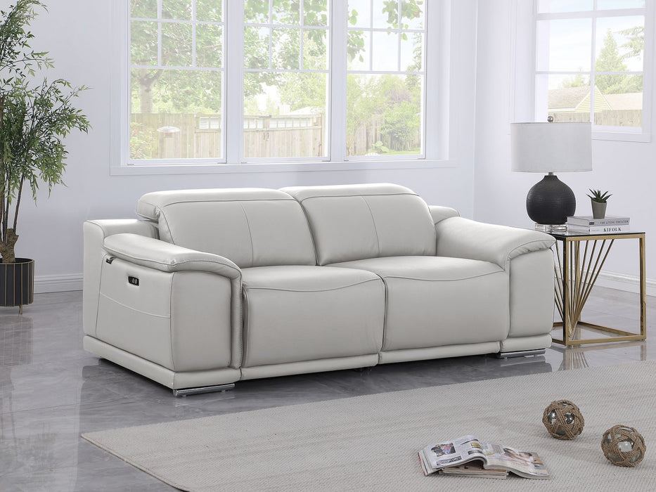 9762 Power Recliner - Light Grey