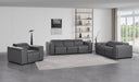 DivanItalia 1224 3-Piece Set – Dark Grey