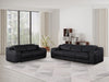 Global United 6111 3-Piece Reclining Set – Black