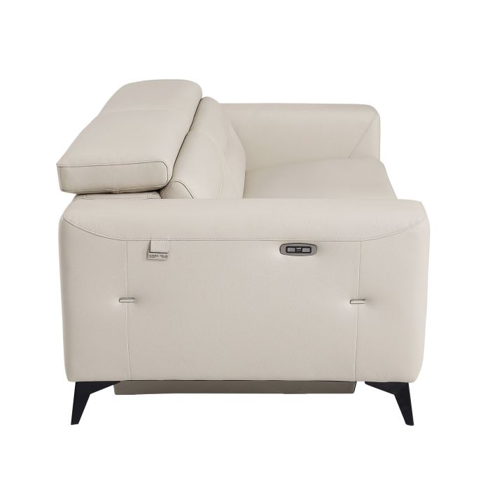 DivanItalia 989 3-Piece Reclining Set (Sofa, Loveseat & Chair) | Italian Leather