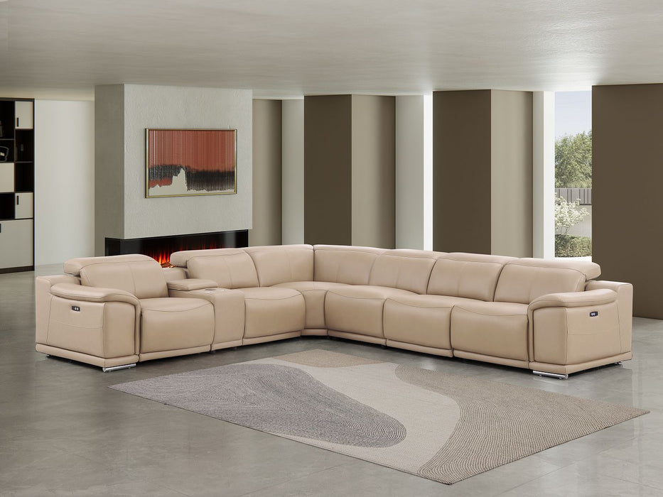 2679 Sectional - Beige 7pc