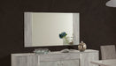 Alexa Italian Modern Grey Buffet Mirror